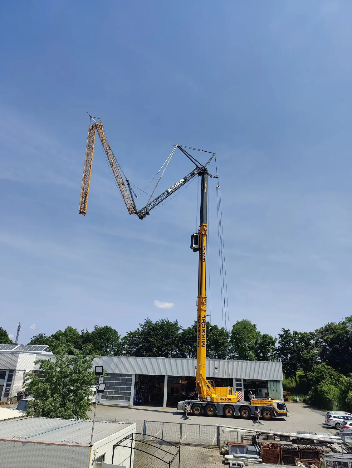 Prüfung Mobilbaukran Heckl